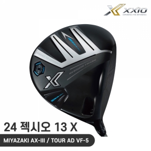 2024 젝시오 13 X (Miyazaki AX-III / TOUR AD VF-5) 남성용 드라이버
