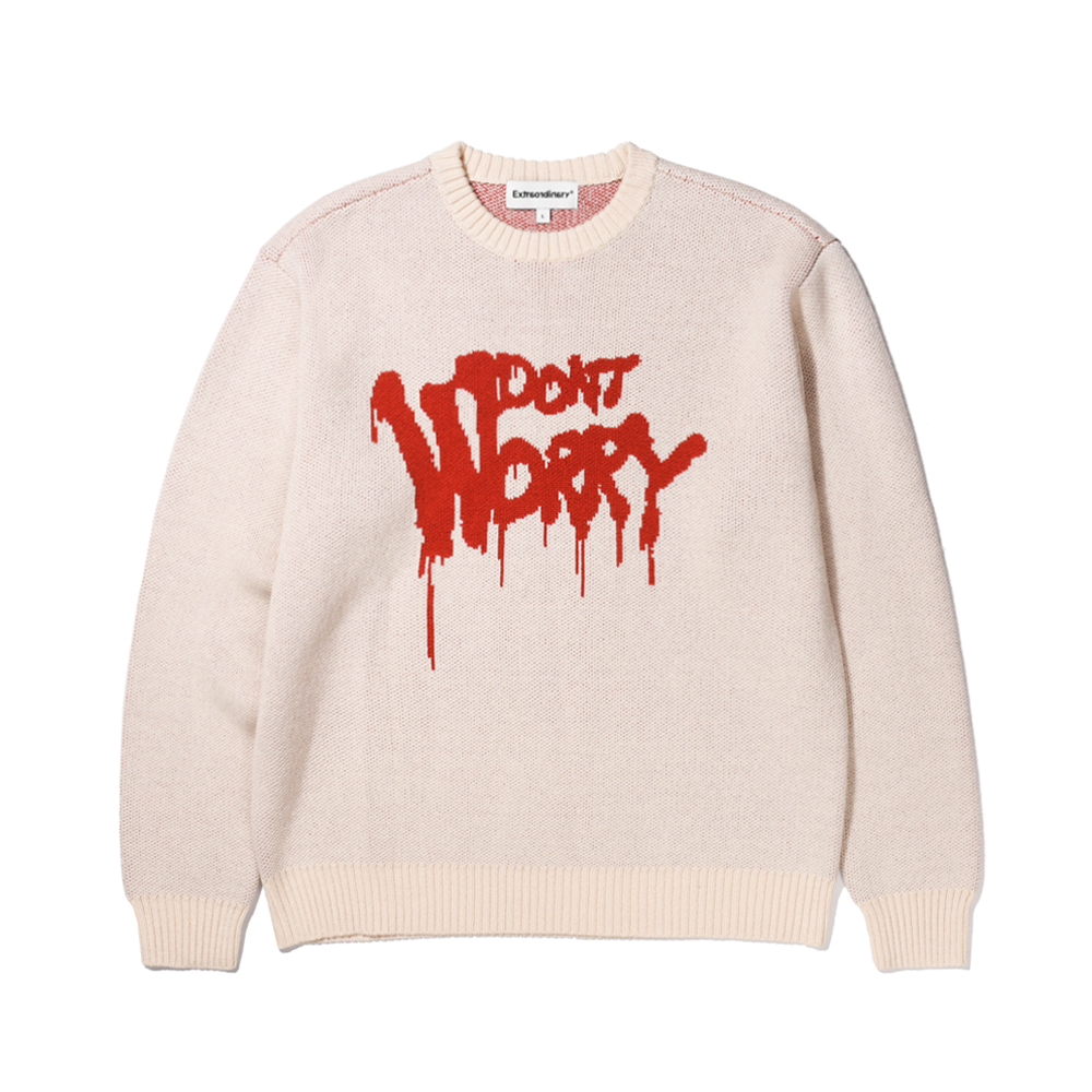 DONT WORRY KNIT  IVORY