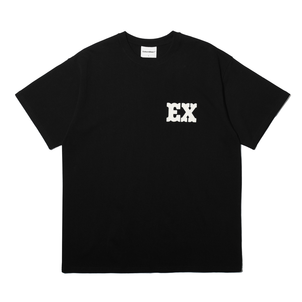 EX TEE  BLACK