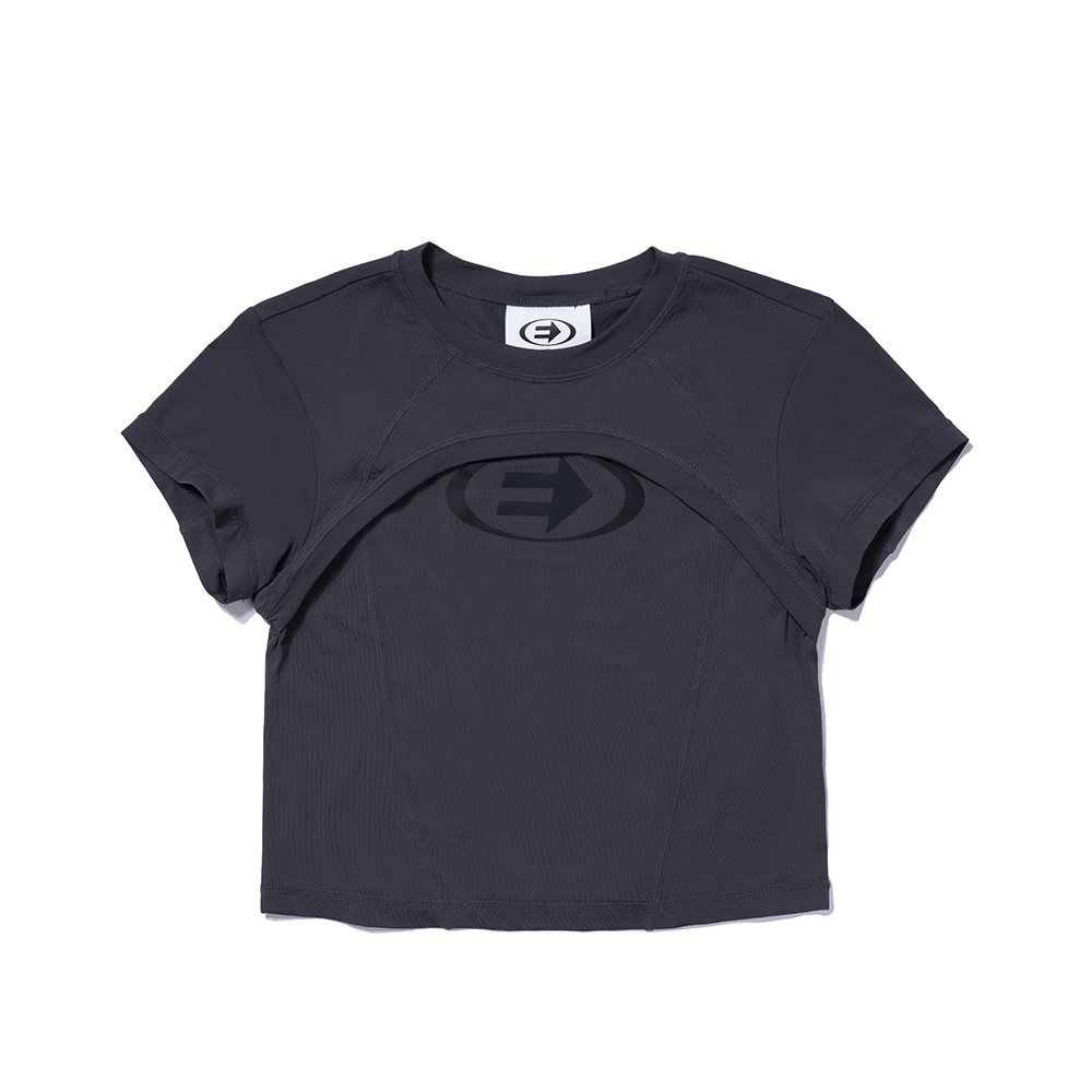 W EX SPORT TECHNICAL TEE  CHARCOAL