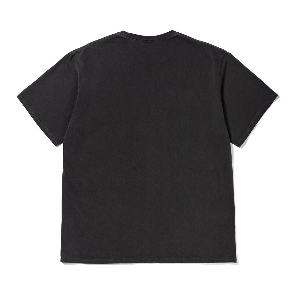 ANYTIME PIGMENT TEE  CHARCOAL