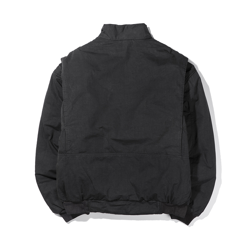 BOMBER PIGMENT PADDED JACKET CHARCOAL